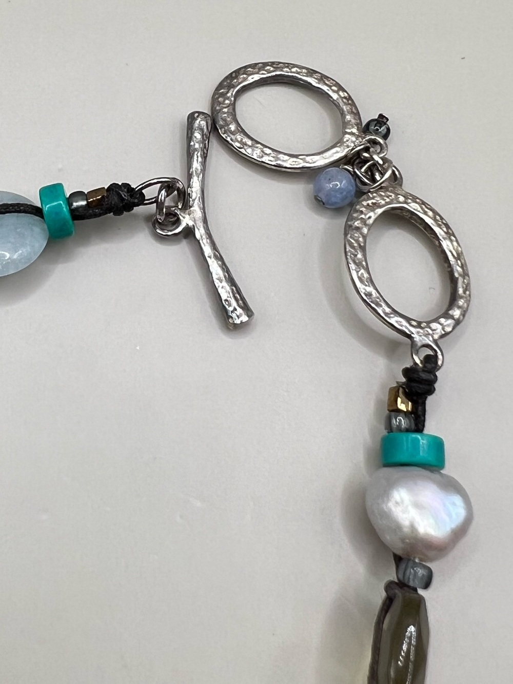 Silpada Blue Watercolors Toggle Bracelet B2240 - Picture 5 of 10